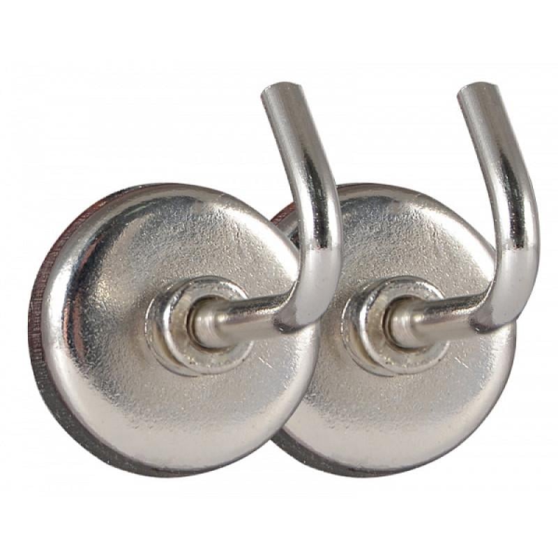 Крючок магнитный АСКО-УКРЕМ 7210 ⌀25 мм сталь 2 шт. (A0200020053)