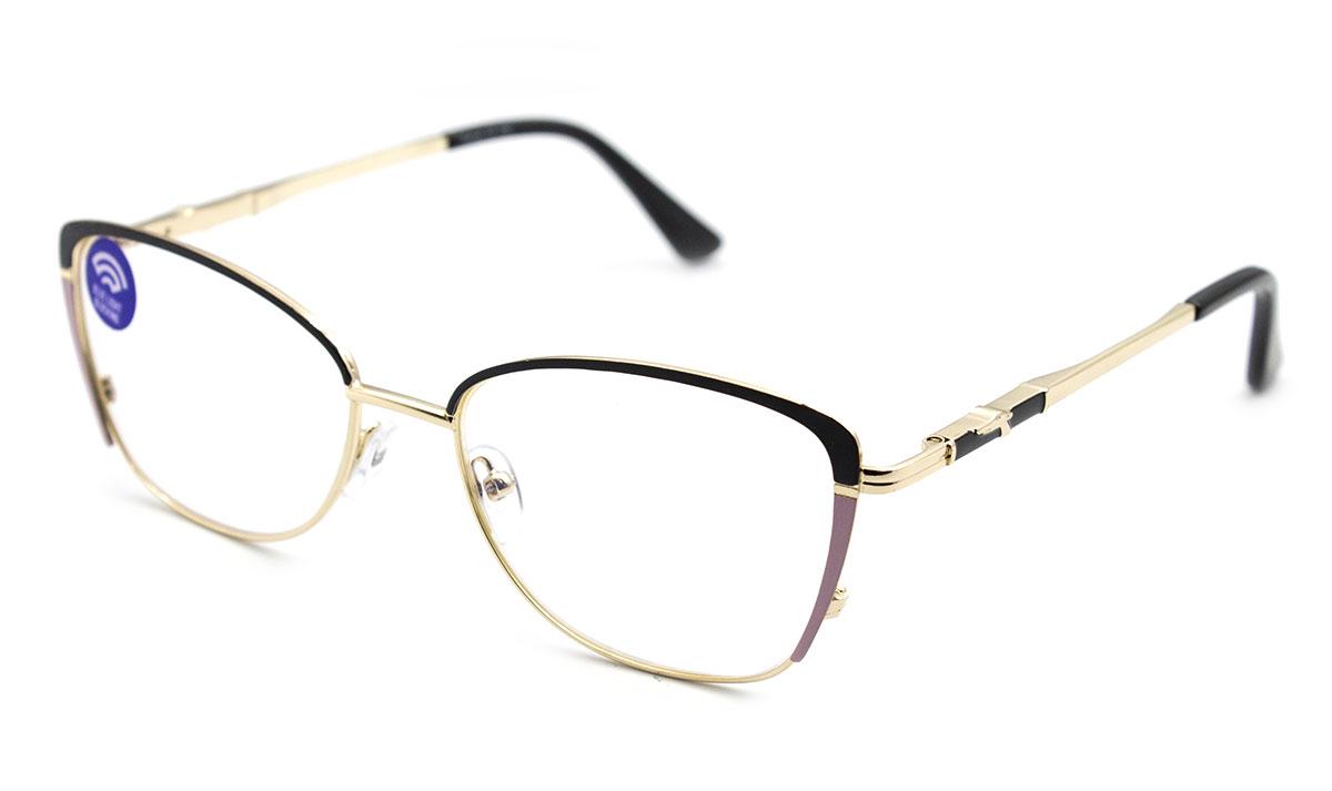 Очки для зрения женские Oftalmic диоптрия -2.25 54-17-140 линза полимер PD62-64 (378-57|G|m2.25|55)