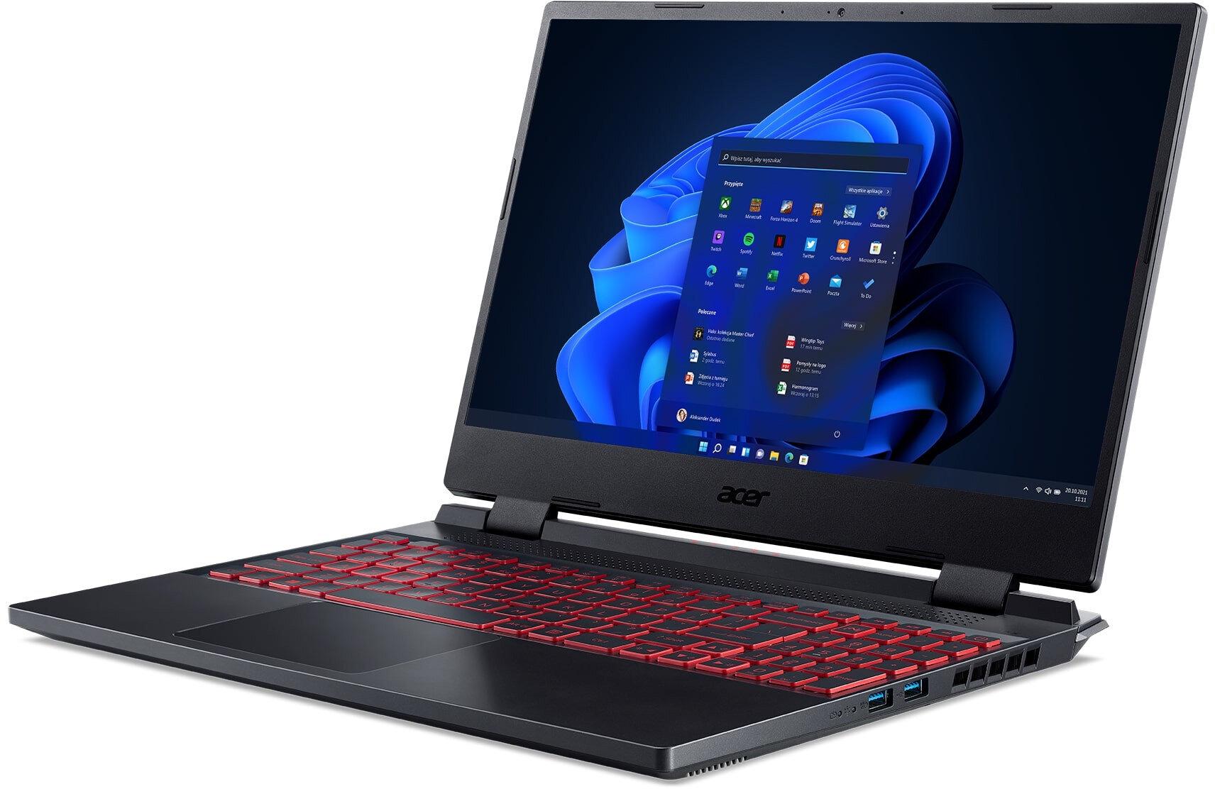 Ноутбук Acer Nitro 5 AN515-58 15,6" IPS 165Hz i7-12700H RAM 1TB SSD GeForce RTX3050Ti Windows 11 Home 16 Gb (NHQFLEP00E) - фото 5