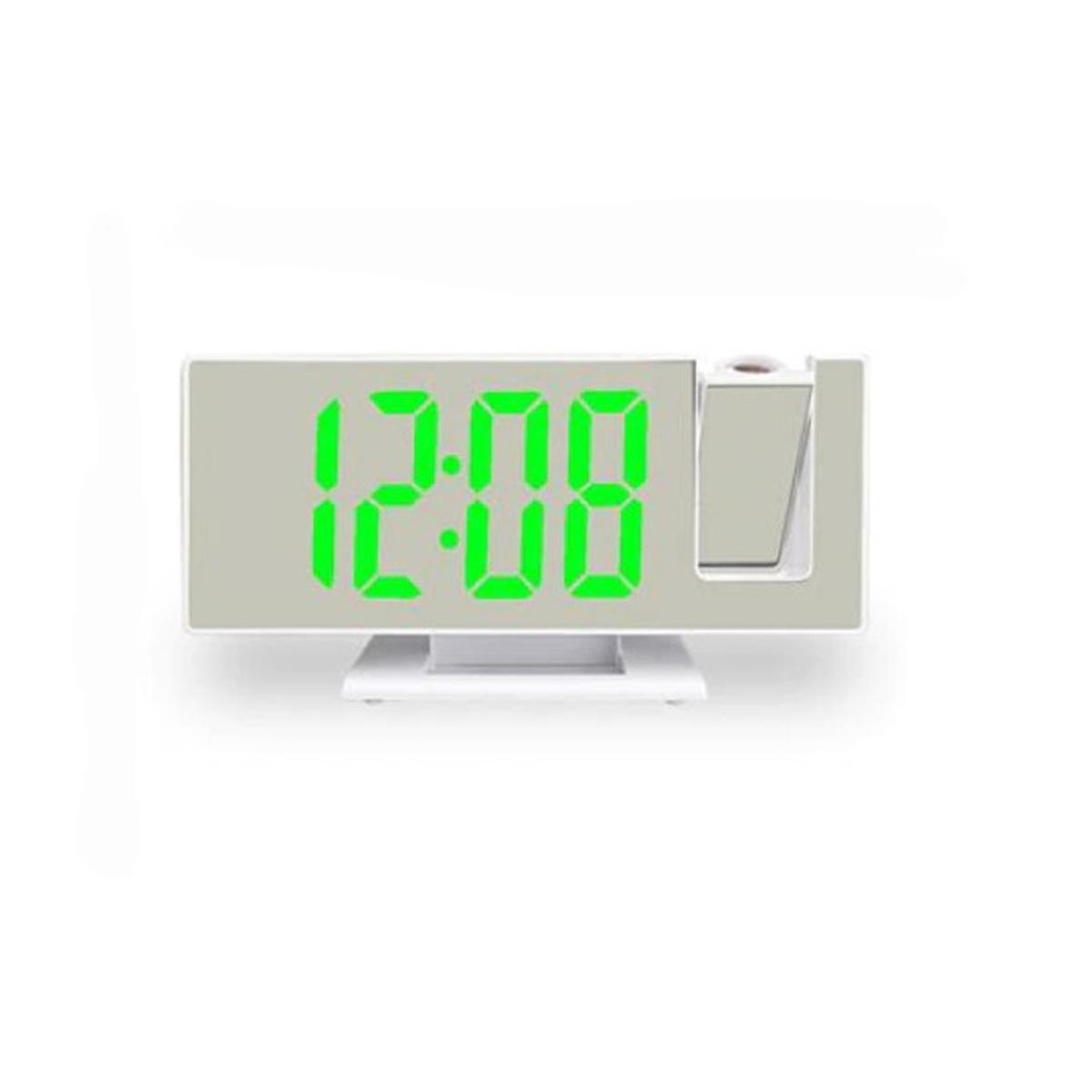 Годинник настільний Led Mirror Clock 3618LP підсвічування