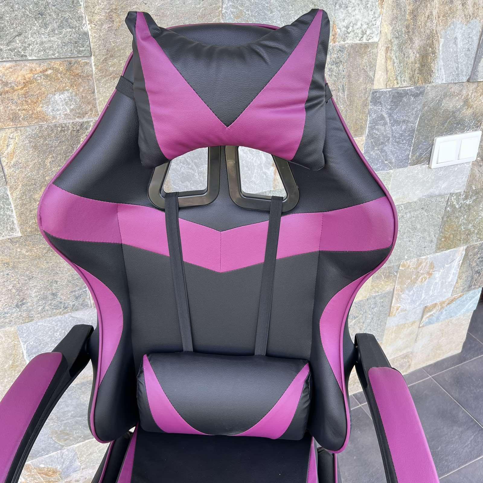 Кресло геймерское Prestige 730 Черно-фиолетовый - фото 6 Кресло геймерское Prestige 730 Черно-фиолетовый - фото 6