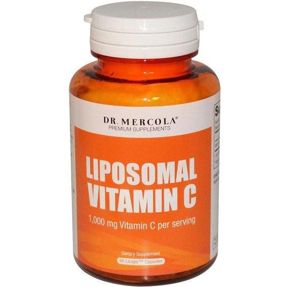 Витамин C Dr. Mercola Liposomal Vitamin C 1000 мг 60 Licaps Caps