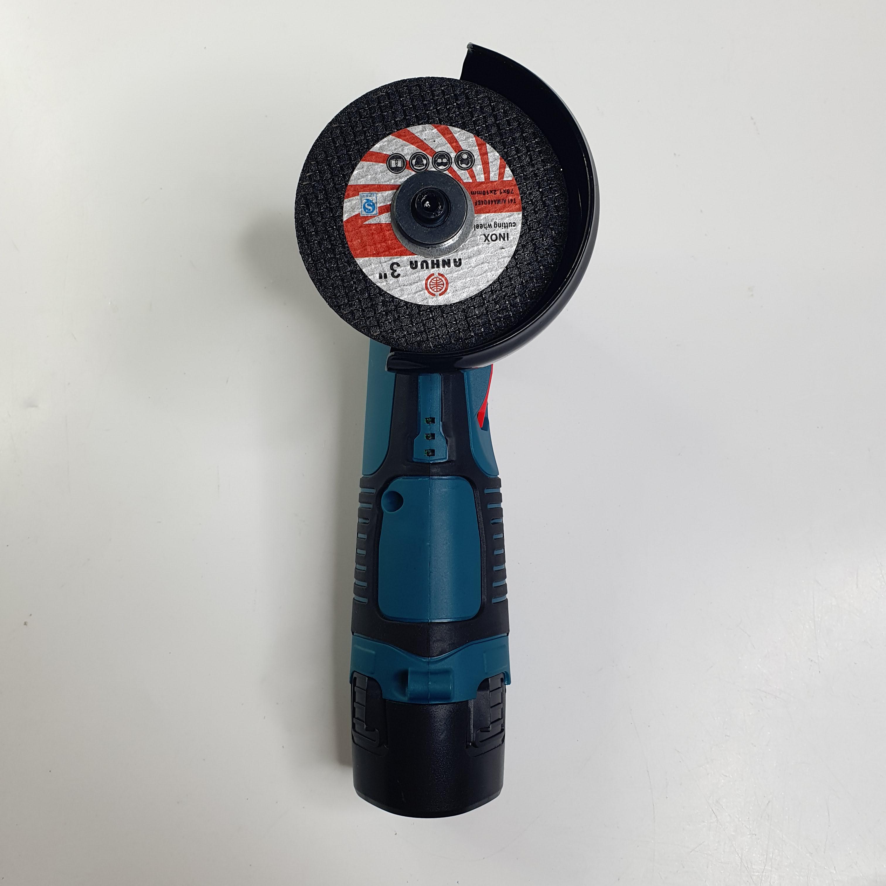 Болгарка в кейсі 12 V 500 Вт 2 дисків 2 акумулятори (BOLG-01) - фото 4