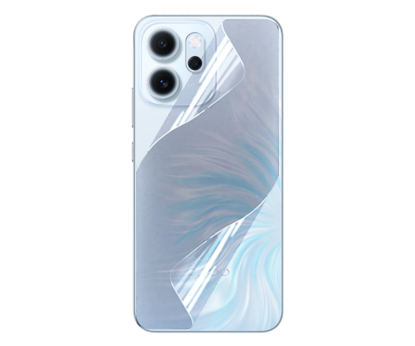 Пленка гидрогелевая противоударная Hydrogel Film для Oppo Reno14 F на заднюю панель Transparent
