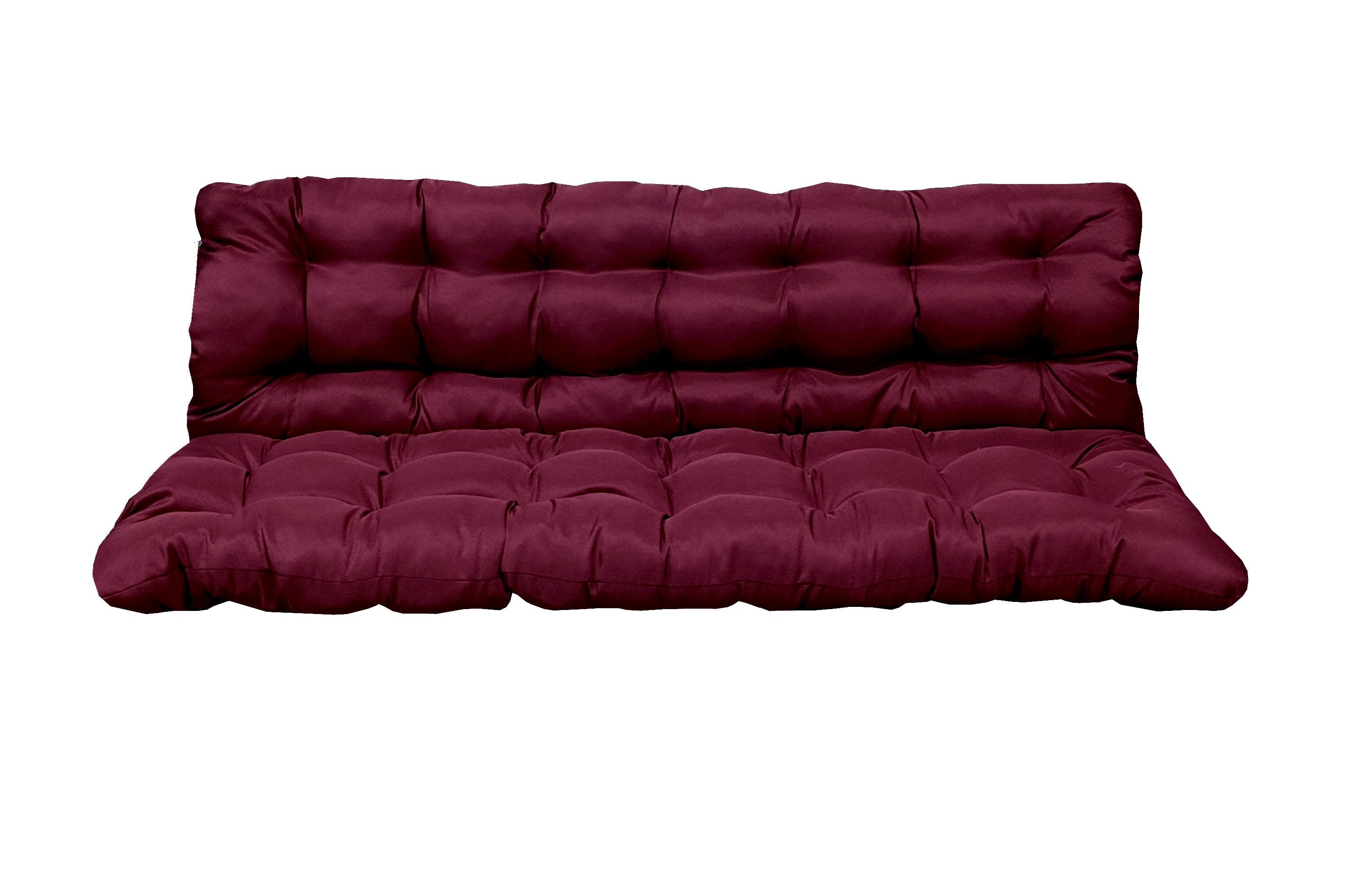 Матрас для качелей eGarden Soft 170x110x12 см Бордовый (5932) - фото 1 Матрас для качелей eGarden Soft 170x110x12 см Бордовый (5932) - фото 1