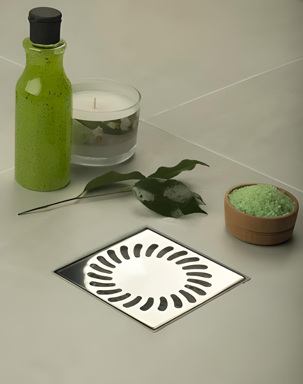 Трап двухкорпусный МСН 421L с гидрозатвором /вертикальным подключением DN110 мм /нержавеющей решеткой 122х122 мм (13934847) - фото 3 Трап двухкорпусный МСН 421L с гидрозатвором /вертикальным подключением DN110 мм /нержавеющей решеткой 122х122 мм (13934847) - фото 3