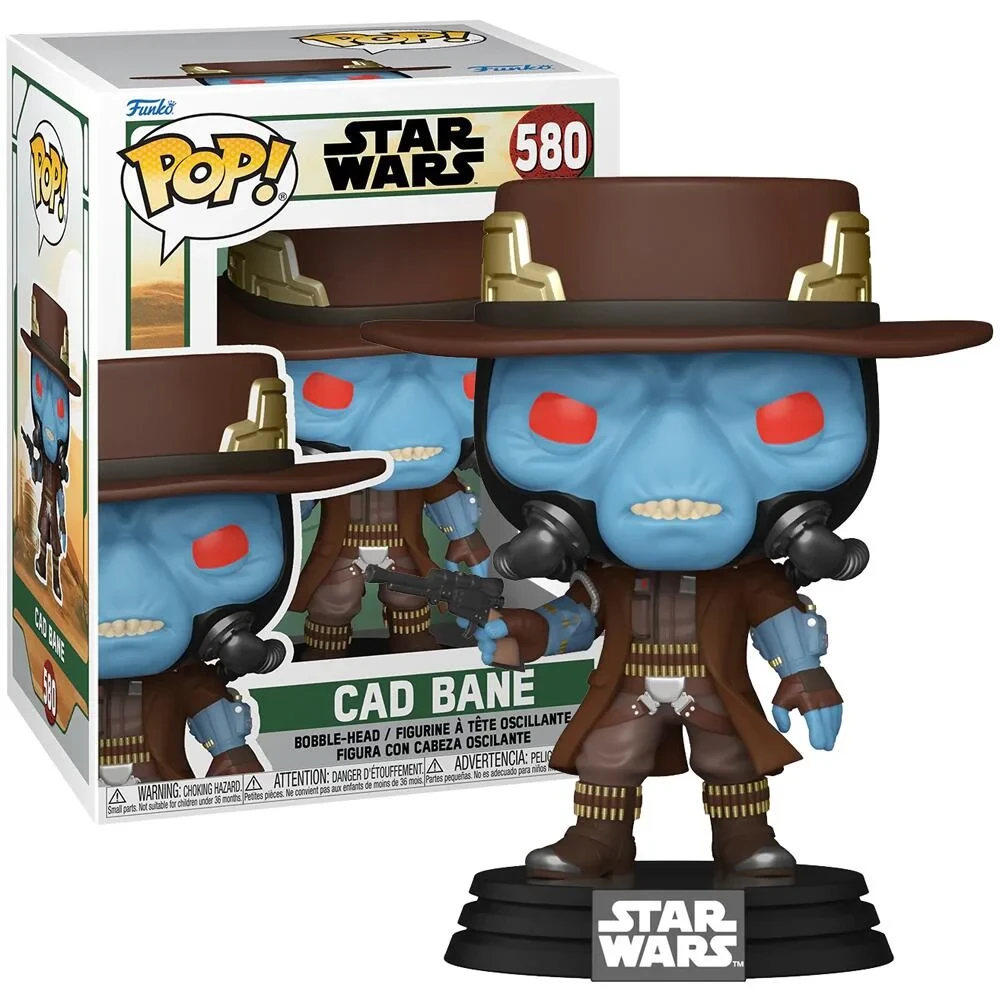 Дитяча ігрова фігурка Funko Pop Star Wars Book of Boba Fett-Cad Bane 10 см (SW BoBF 580)