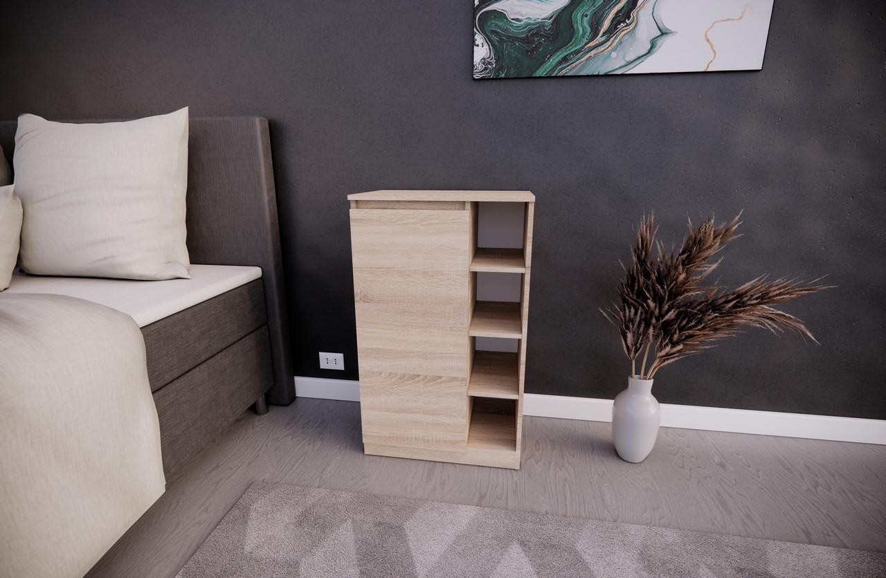 Тумба MEBEX 60х40х100 см Дуб Сонома (VS4D600DS) - фото 3 Тумба MEBEX 60х40х100 см Дуб Сонома (VS4D600DS) - фото 3