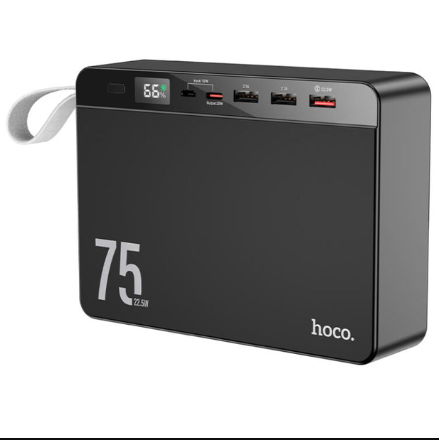 Повербанк с быстрой зарядкой Hoco j94 75000 22,5W (29902834) - фото 3 Повербанк с быстрой зарядкой Hoco j94 75000 22,5W (29902834) - фото 3