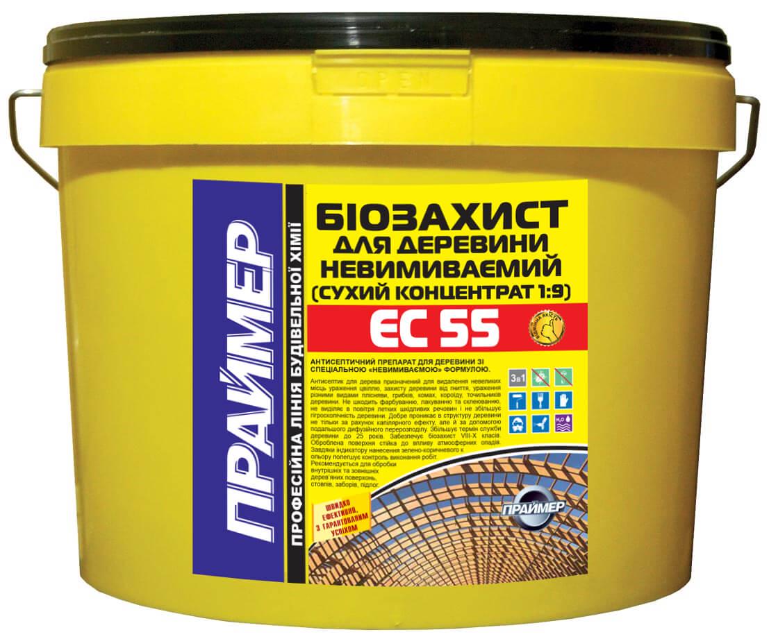 Биозащита для древесины невымываемая ПРАЙМEP сухой концентрат 1:9 ЕС-55 20 кг (633)