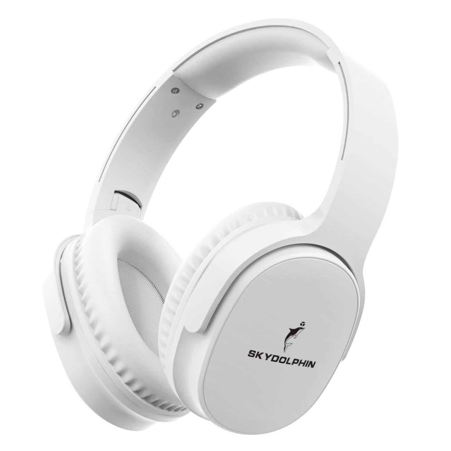 Навушники бездротові SkyDolphin SL01 Bluetooth 5.3 IP33 White (SDBTE-000185)