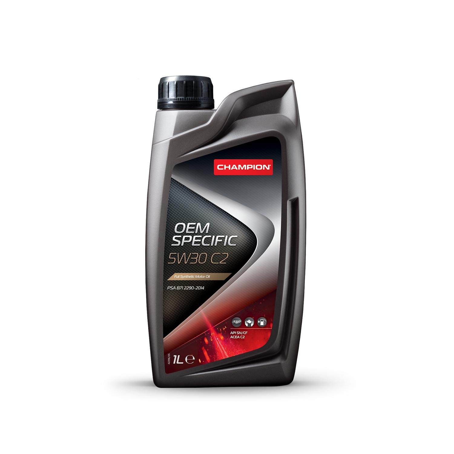 Масло моторное Champion OEM SPECIFIC C2 5W-30 1 л