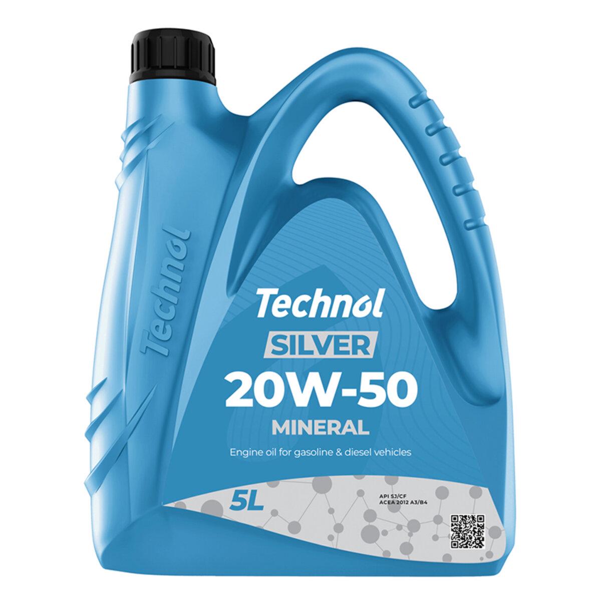 Масло моторное Technol Silver 20W-50 5 л