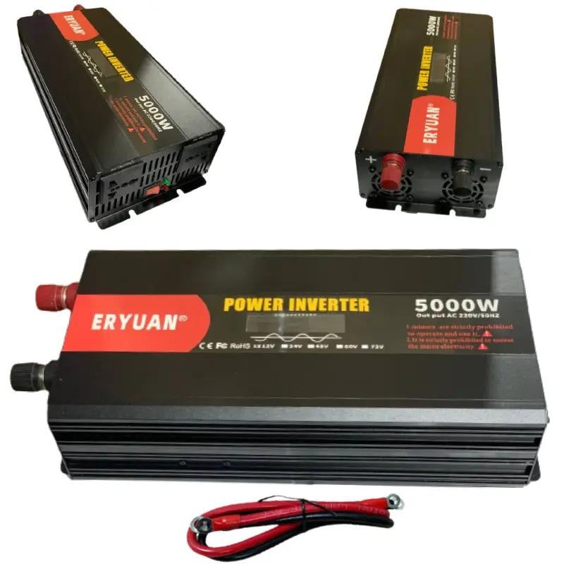 Перетворювач напруги 5000W з 12V в 220V чистий синус Black (784779834) - фото 2 Перетворювач напруги 5000W з 12V в 220V чистий синус Black (784779834) - фото 2