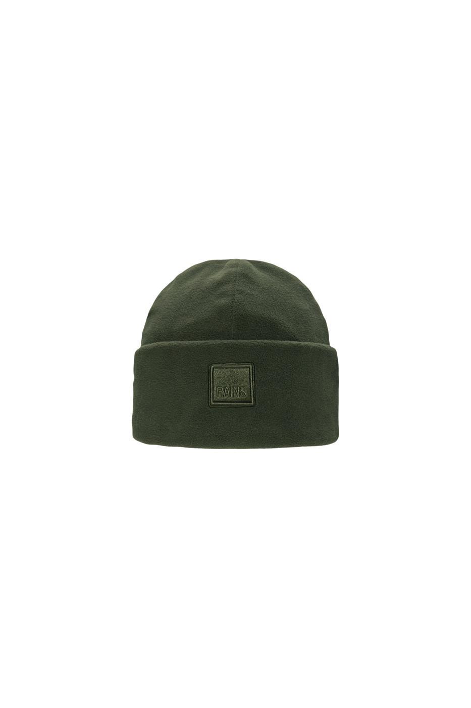Шапка Rains Fleece Beanie T1 One size Оливковый (7d20160-03)
