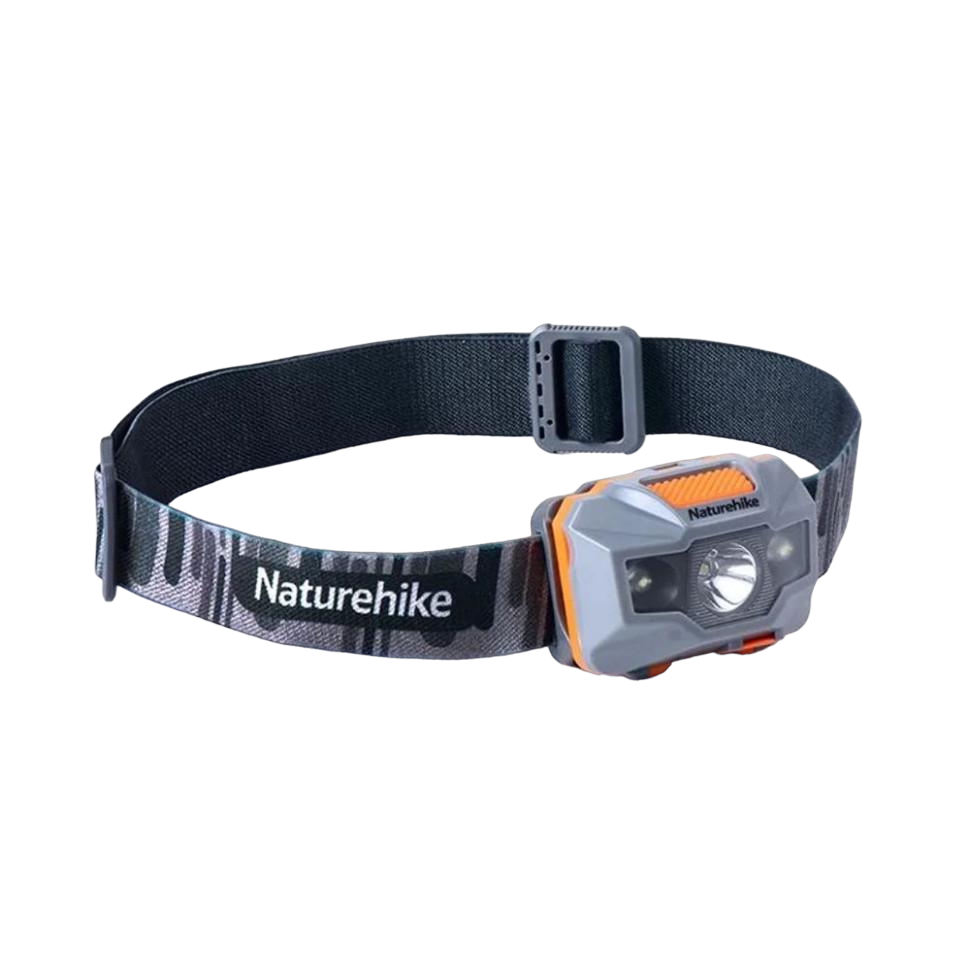 Фонарь налобный Naturehike TD-02 NH00T002-D Grey/Orange (12273165)