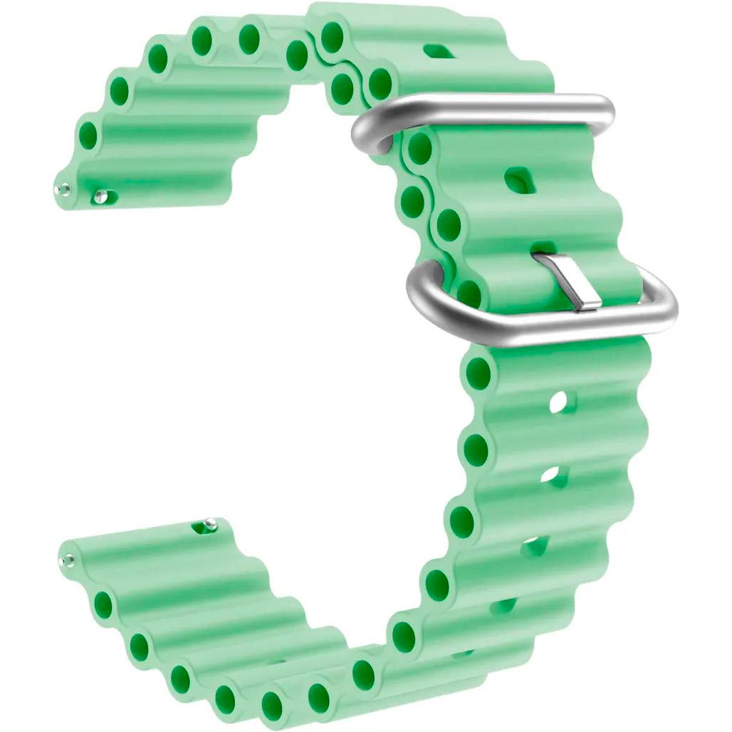 Ремінець універсальний для смарт-годинників Ocean Band 20 мм Pistachio