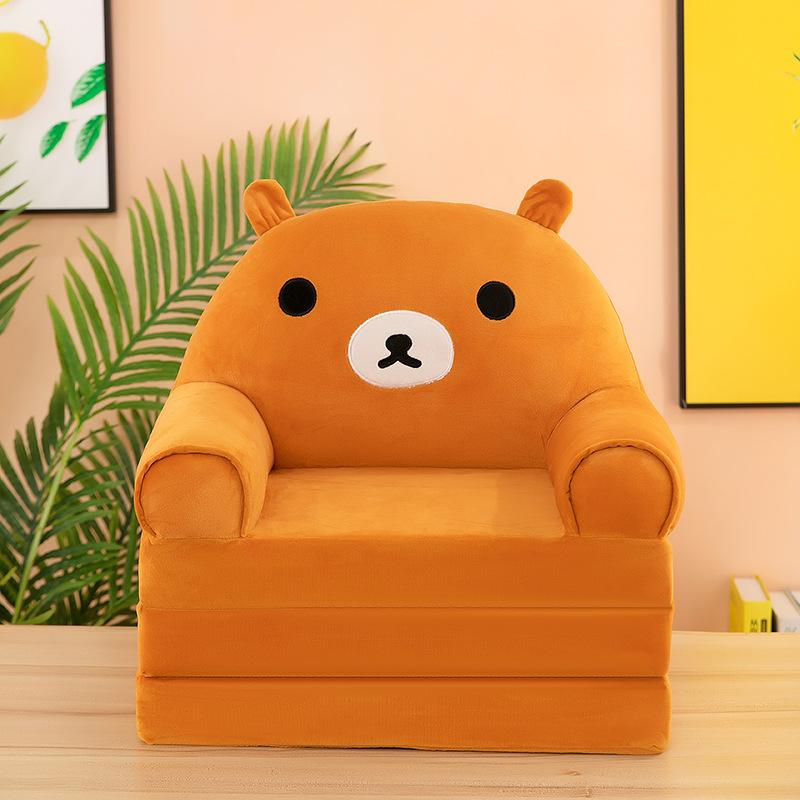 Кресло плюшевое Мишка раскладное в детскую комнату для детей 120 см Карамельный (280058) Кресло плюшевое Мишка раскладное в детскую комнату для детей 120 см Карамельный (280058)