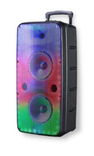 Колонка портативная XPRO QS-213 30 Вт USB/SD/FM радио/Bluetooth/1 микрофон/ДУ (QS-213)