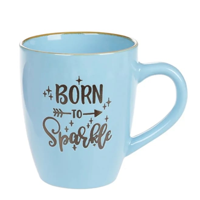 Чашка керамическая Flora "Born to Sparkle" 0,36 л (31747)