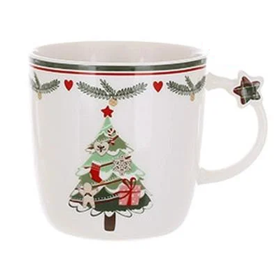Чашка фарфоровая Happy Holidays 360 мл (33558)