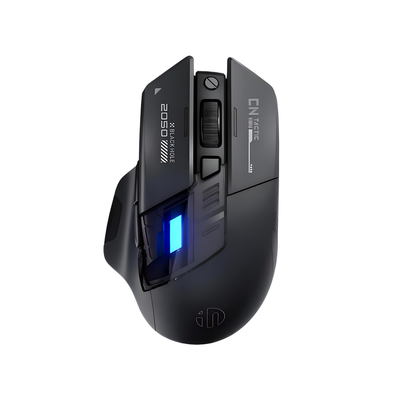 Мышь беспроводная INPHIC A9 Discovery Edition с подключением Bluetooth 2,4G аккумулятором 2400 DPI Black (2488977955)