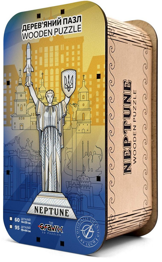 Пазл деревянный фигурный лицензионный THEGRAVIX Родина-Мать с ракетой Нептун 60 шт. (РЖ) Пазл деревянный фигурный лицензионный THEGRAVIX Родина-Мать с ракетой Нептун 60 шт. (РЖ)