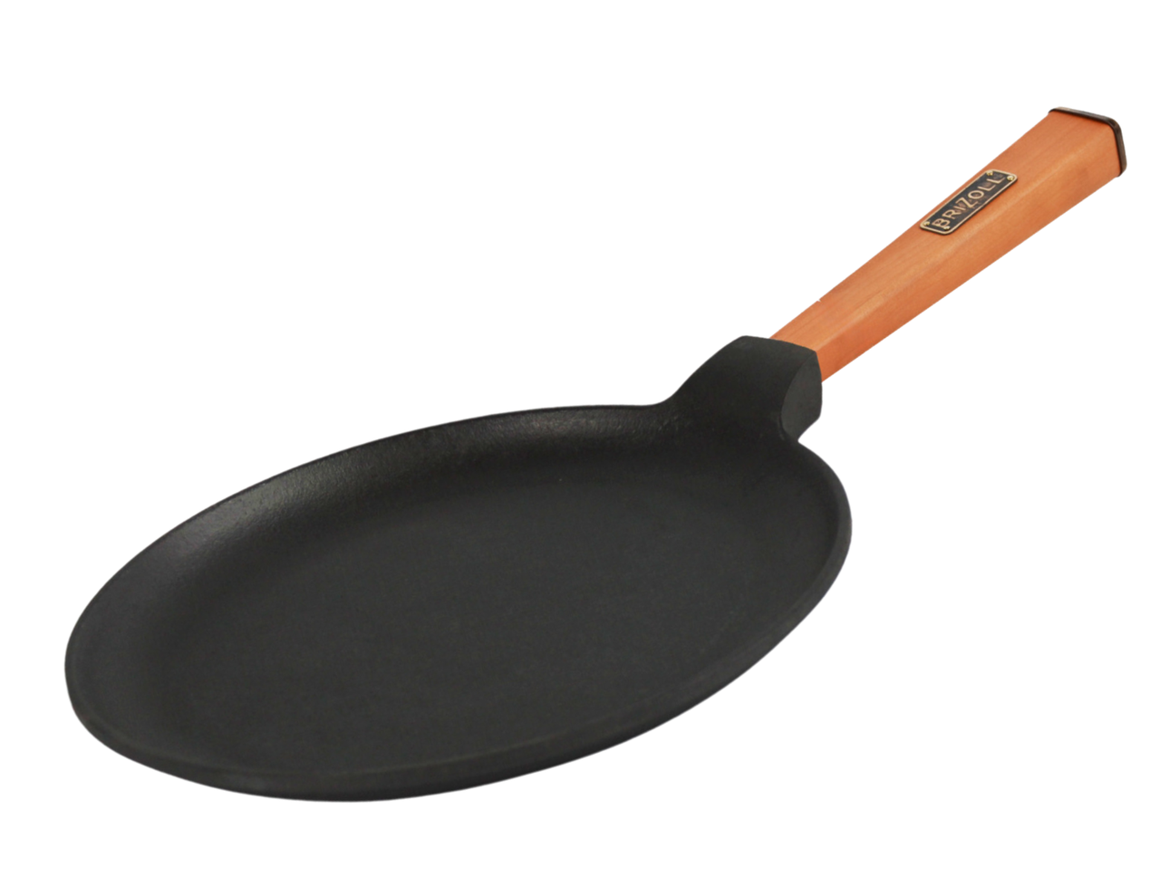 Сковорода для блинов чугунная Brizoll Optima 240х15 мм (32551100) Сковорода для блинов чугунная Brizoll Optima 240х15 мм (32551100)