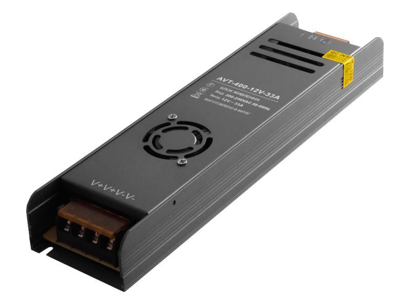 Блок питания AVT IP20 12V 400W (23500014)