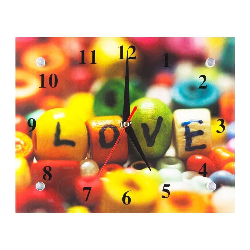 Часы настенные Бусинки 21х26х5 см (21326)