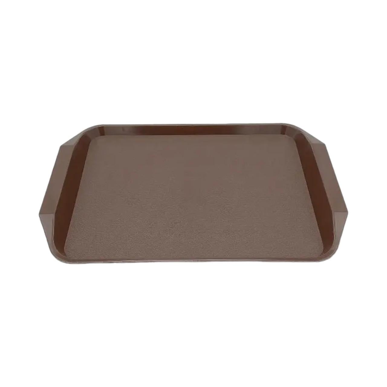 Поднос пластиковый прямоугольный для столовой 43х30/35х27х2 см (20127)