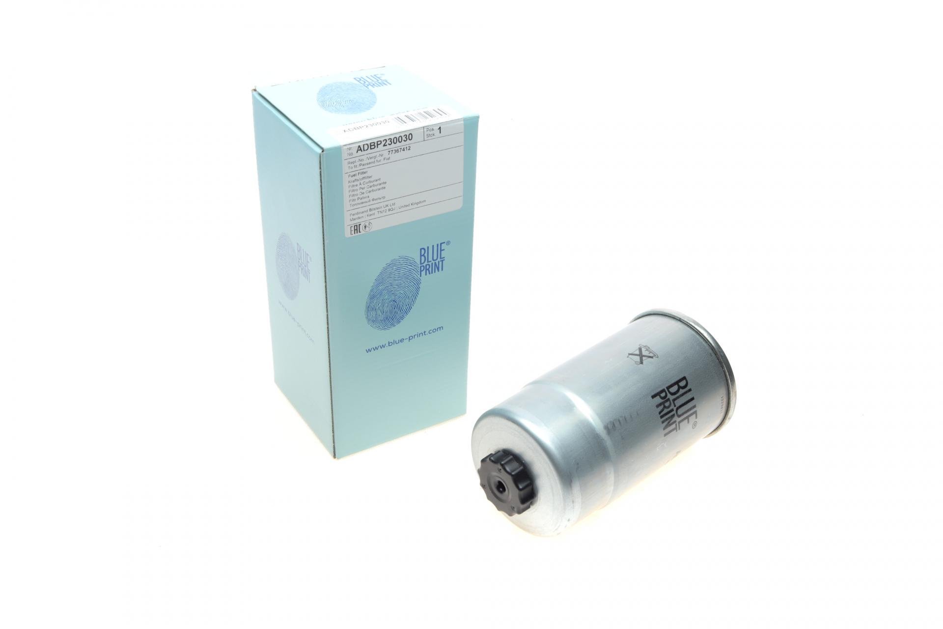 Фильтр топливный BLUE PRINT для Peugeot Boxer/Fiat Ducato 2,0D/2,3D/3,0D 07- (ADBP230030)