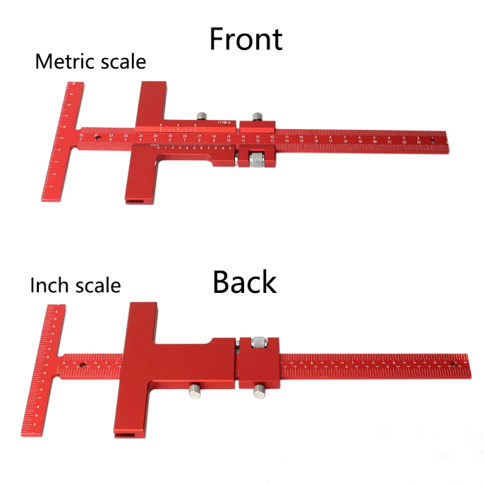 Штангенциркуль Т-подобный 270 мм алюминиевая линейка (1005007060574957) - фото 4 Штангенциркуль Т-подобный 270 мм алюминиевая линейка (1005007060574957) - фото 4