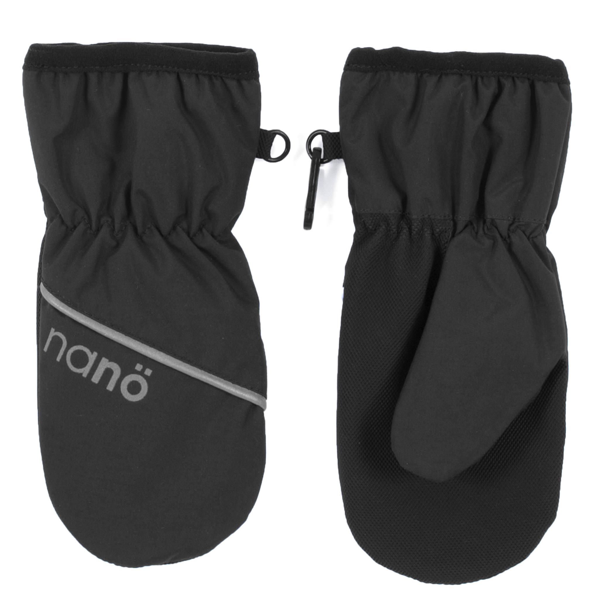 Рукавицы демисезонные для мальчика Nano BMITN210 на флисе непромокаемые 5-6 лет Темно-серый (BMITN210-Deepgray-5/6)