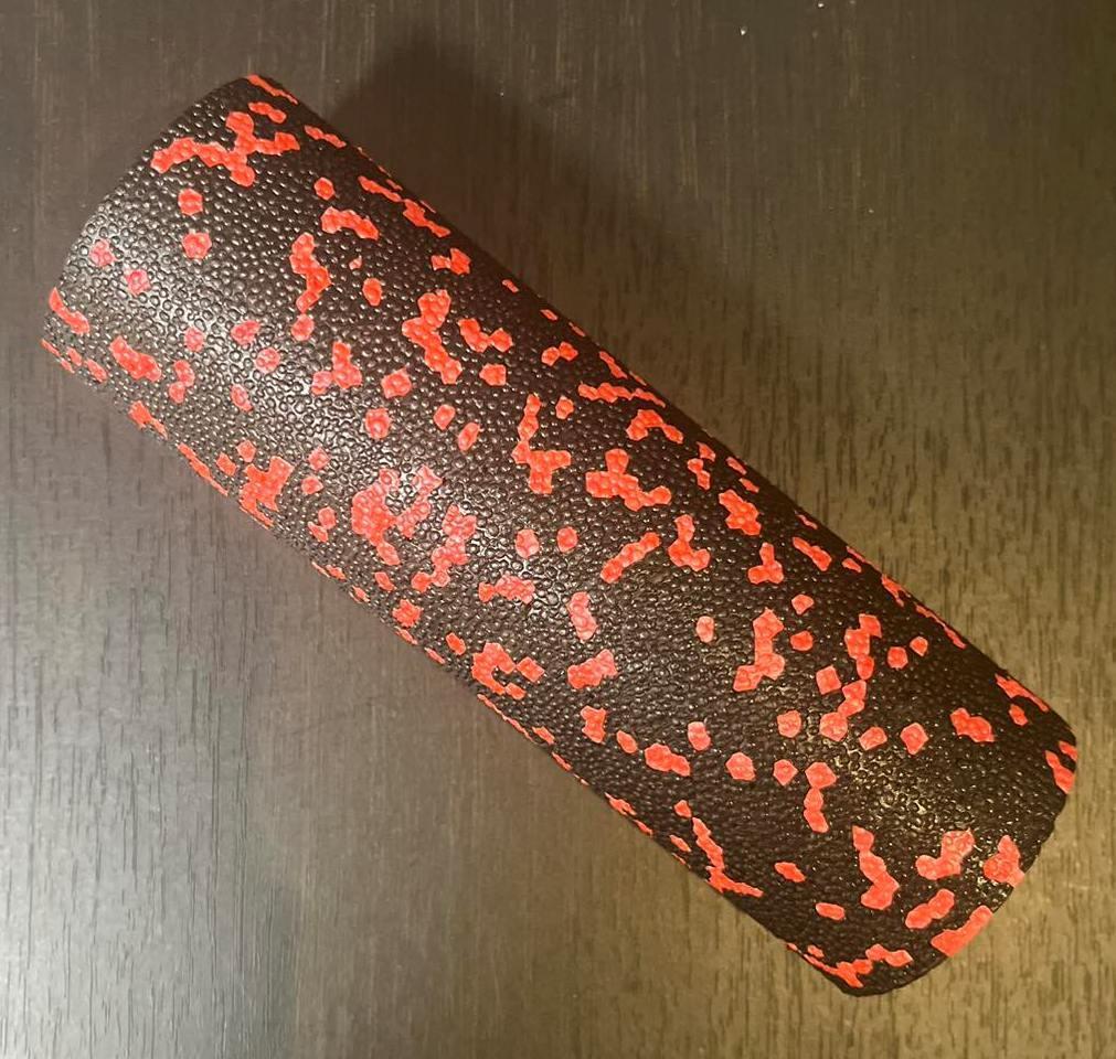 Ролик масажний гладкий PowerPlay PP-4346 Mini EPP Foam Roller 15x5,3 см Чорний/Червоний (A-013251) - фото 6
