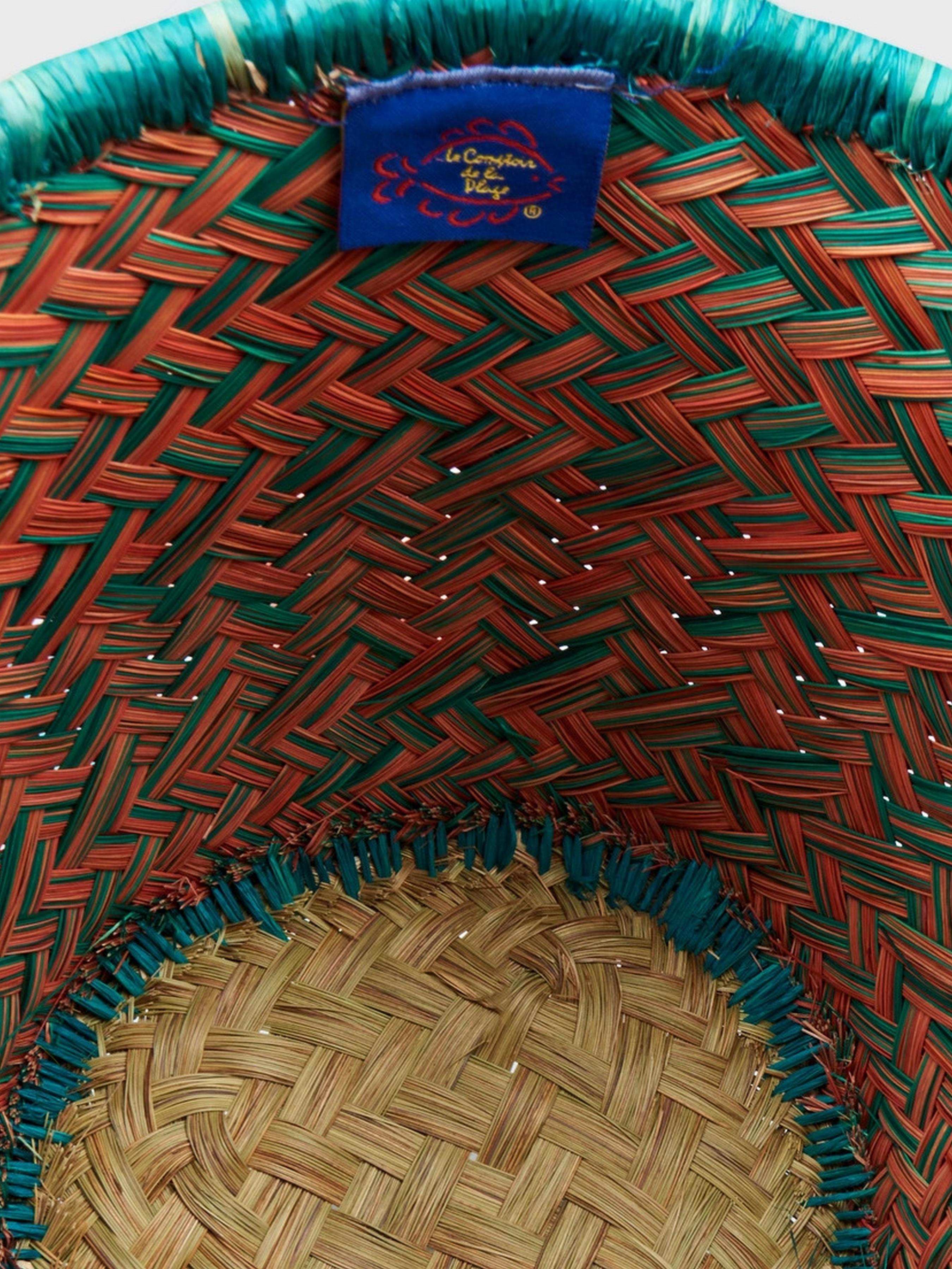 Пляжная сумка LE COMTOUR DE LA PLAGE Aravola MM_Bicolor_563 Горчично-зеленый - фото 3 Пляжная сумка LE COMTOUR DE LA PLAGE Aravola MM_Bicolor_563 Горчично-зеленый - фото 3