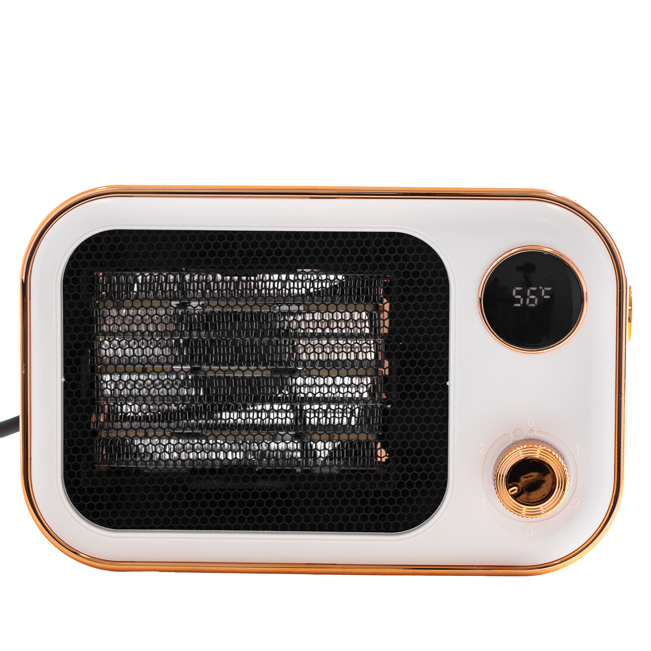 Тепловентилятор керамічний для дому електричний 1200 Вт Білий (HPAQL039W) - фото 5