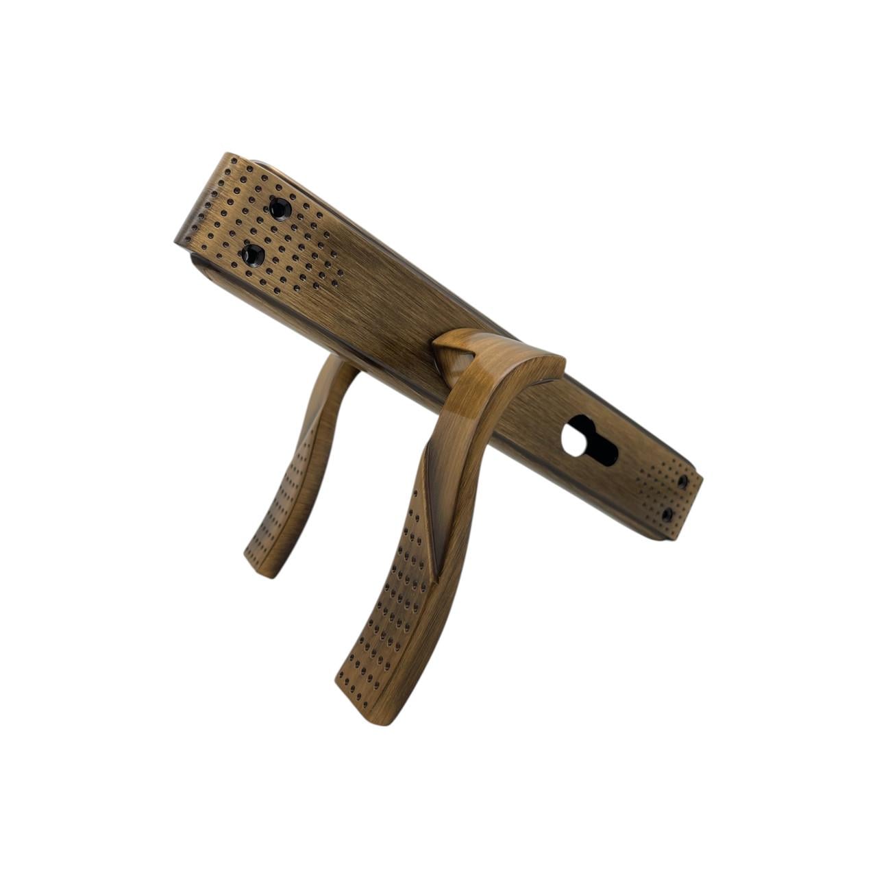 Ручки для входной двери Ozcanlar Anka Kol Yale 72 мм Mat/Oksit (340031)