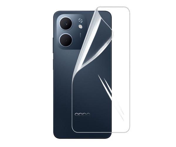 Пленка гидрогелевая Hydrogel Film для Oppo A5X 4G/5G на заднюю панель Transparent