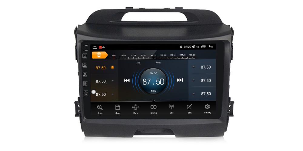 Автомагнитола штатная Torssen F9232 для Kia Sportage 2009-2016 г. 4G/Carplay/DSP 2/32 GB 9" (20220688)