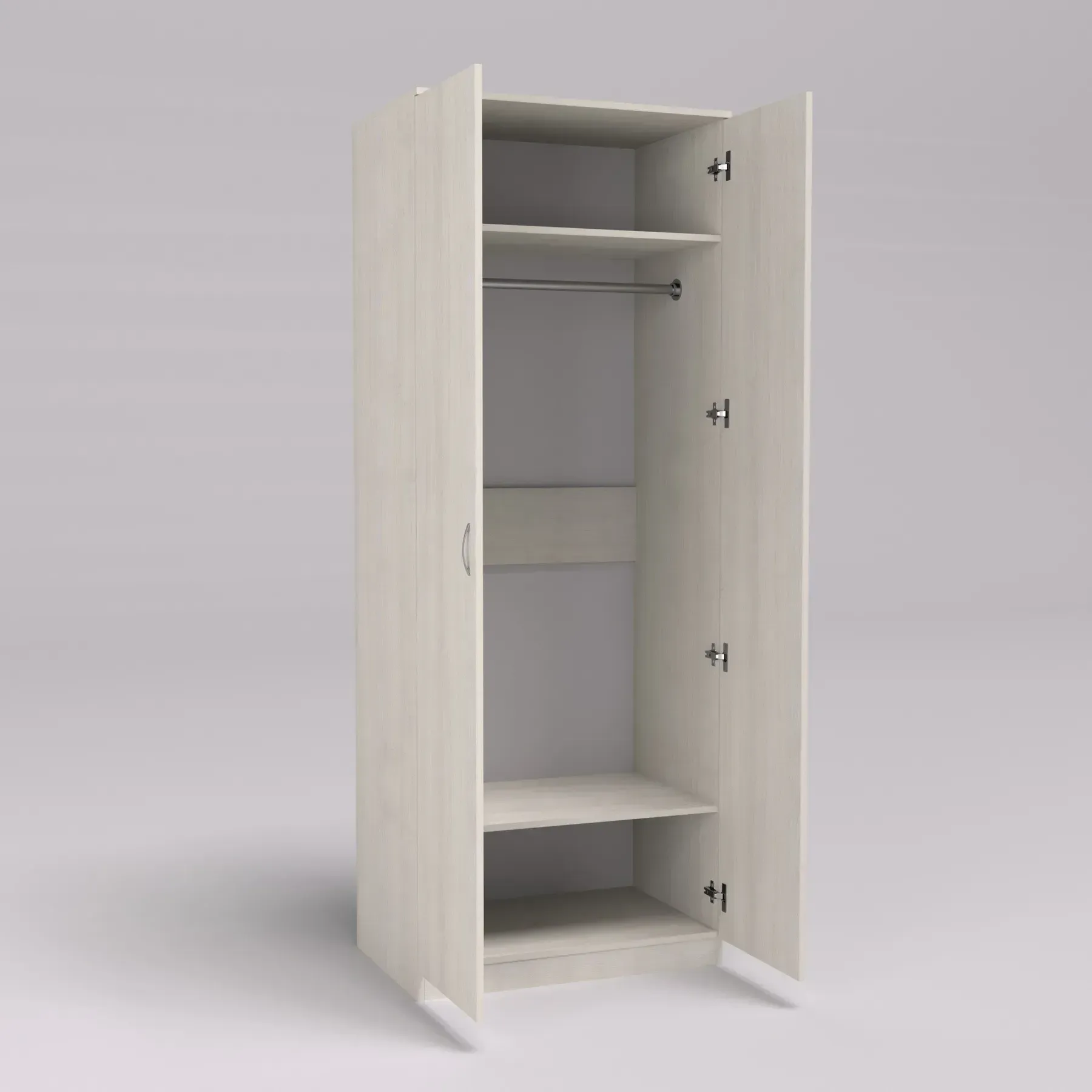 Шафа офісна Kontinent ОШ-1 800х520х2100 мм Дуб Шамоні Світлий (53346378) - фото 1