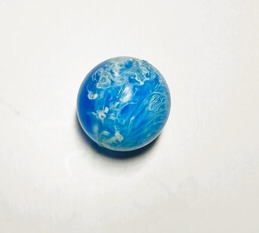 М'ячик стрибунець 32 мм Синій (0502)