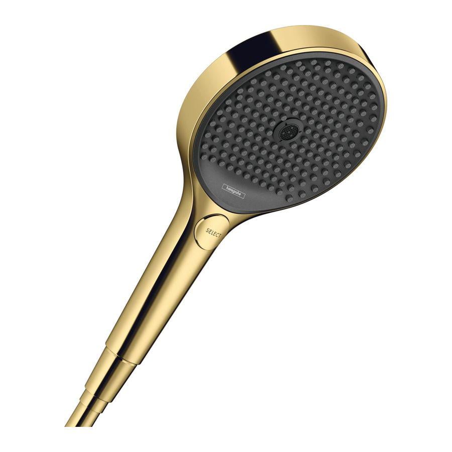 Лейка для душа Hansgrohe Rainfinity 130 3jet EcoSmart Polished Gold Optic (26865990) - фото 1