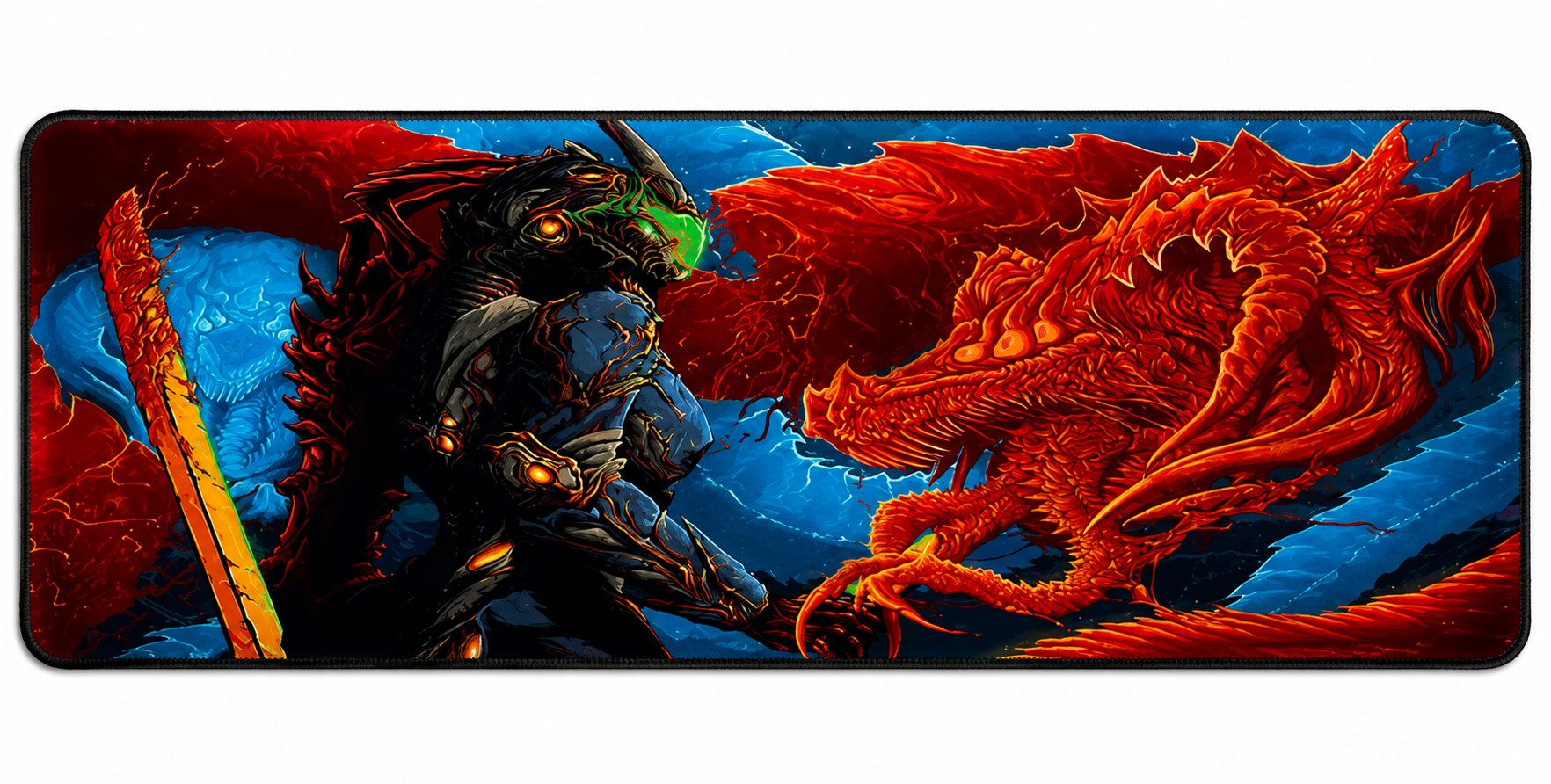 Игровая поверхность для компьютерной мыши и клавиатуры UKC Monster021 80х30 см (2675)