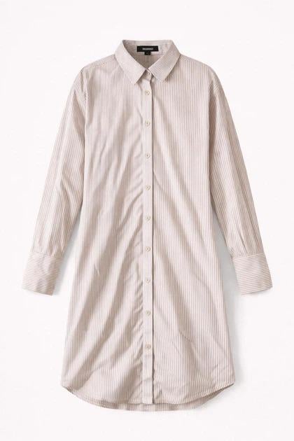 Платье Missguided WXDE936168 Полоски р. 40 Бежевый