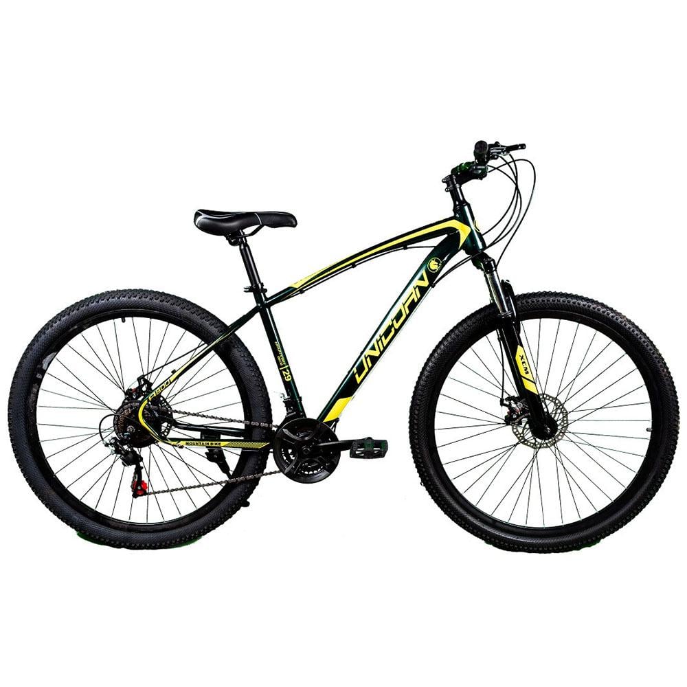 Велосипед Unicorn Thunder 29" 2021 Черно-желтый (000R29ZY) Велосипед Unicorn Thunder 29" 2021 Черно-желтый (000R29ZY)