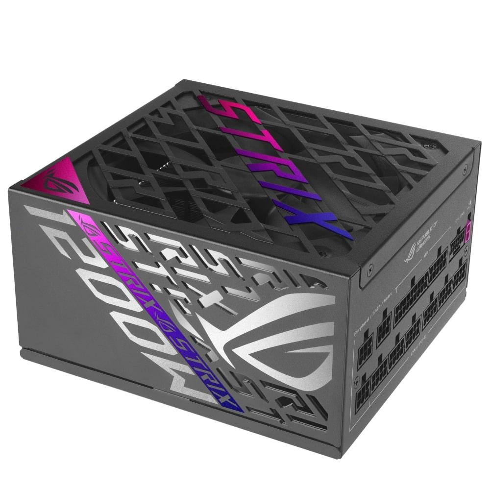 Блок живлення для ПК ASUS ROG Strix 1200P Gaming 1200W 80+ Platinum модульний Black (90YE00W0-B0NA00)