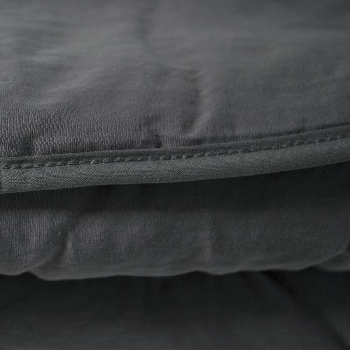 Покривало Lotus Home Nikos 245х245 см Антрацитовий (svt-2000022341370) - фото 5