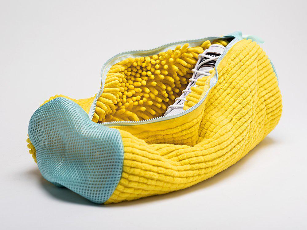 Мешок универсальный для стирки обуви/кроссовок/игрушек и деликатных тканей в стиральной машине 39х19 см Желтый
