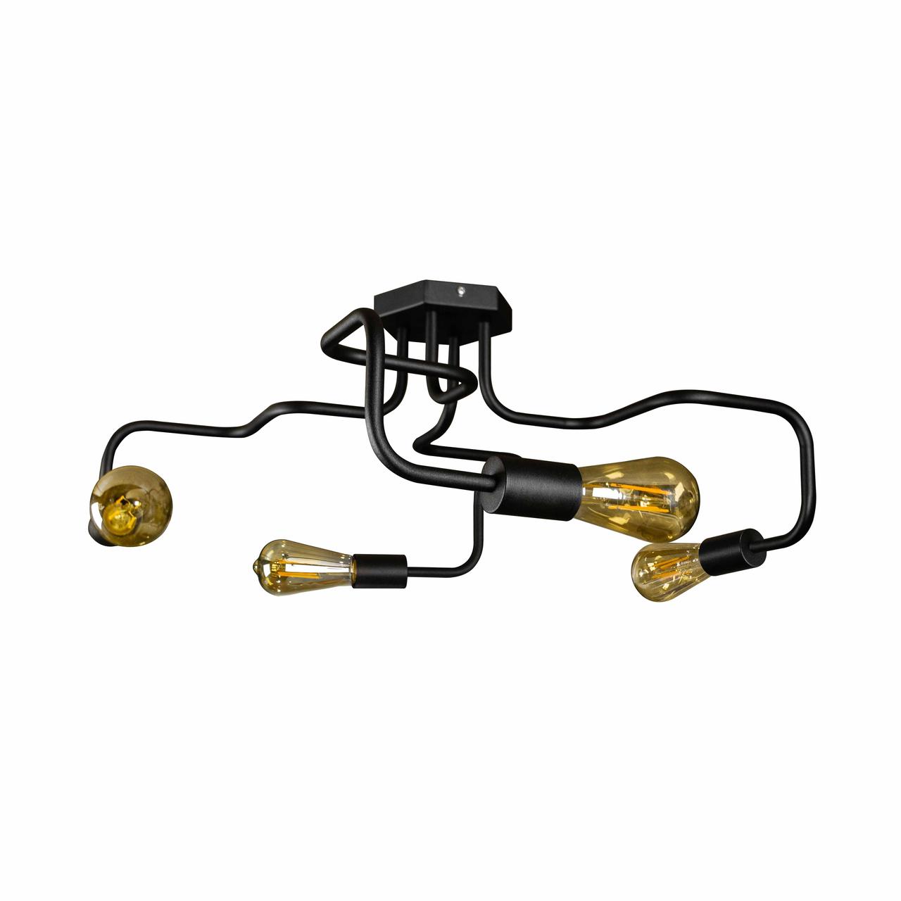 Люстра-паук MSK ELECTRIC Laminari NL 5526-4 - фото 2